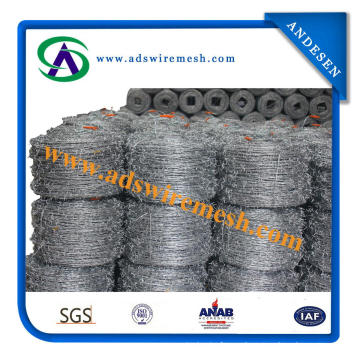 High Anti-Theft Galvanized Barbed Wire